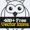 Post Thumbnail of 400+ Free Vector Icons for Designers