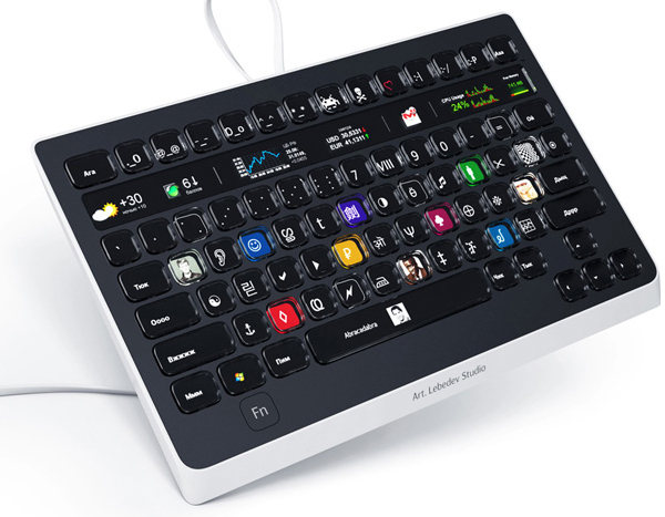 Optimus popular is keyboard for designers