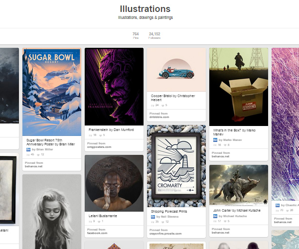 26 Top Digital Art & Illustrations Boards To Follow on Pinterest - 11