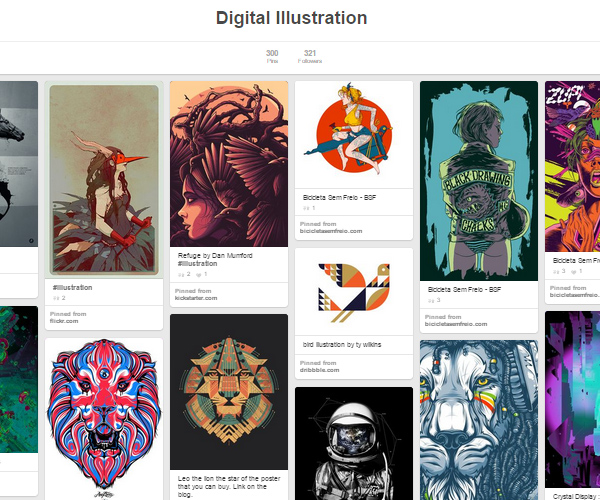 26 Top Digital Art & Illustrations Boards To Follow on Pinterest - 18