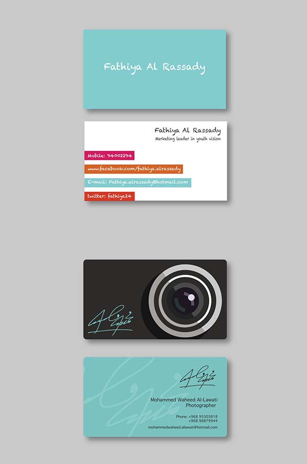 36 Modern Business Cards Examples for Inspiration - 21