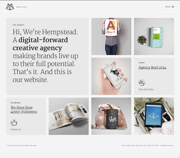 Hempstead – Responsive WordPress Portfolio Theme