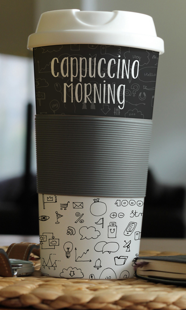 Photorealistic Coffee Cup Mockup
