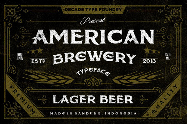 American Brewery Clean & Rough