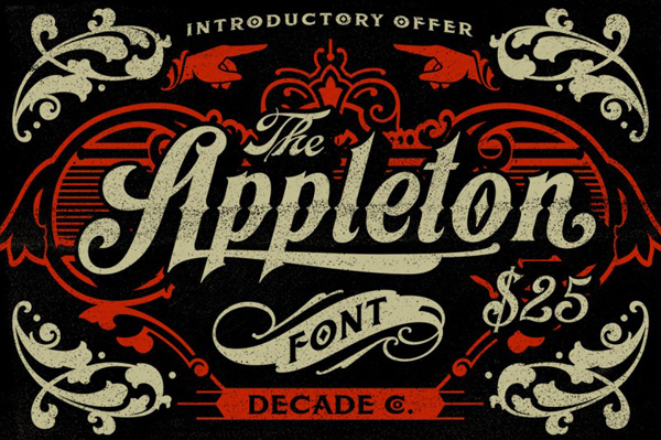 Appleton Font + Poster