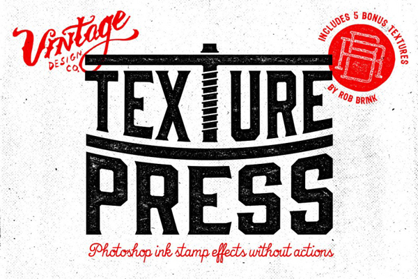 TexturePress – Ink Stamp Effects