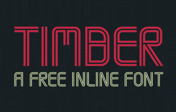Timber Free Font