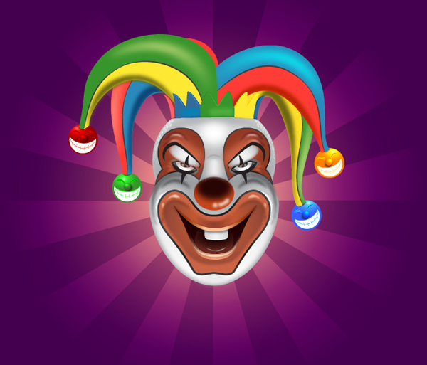 Create a Clown Face in Adobe Illustrator Tutorial