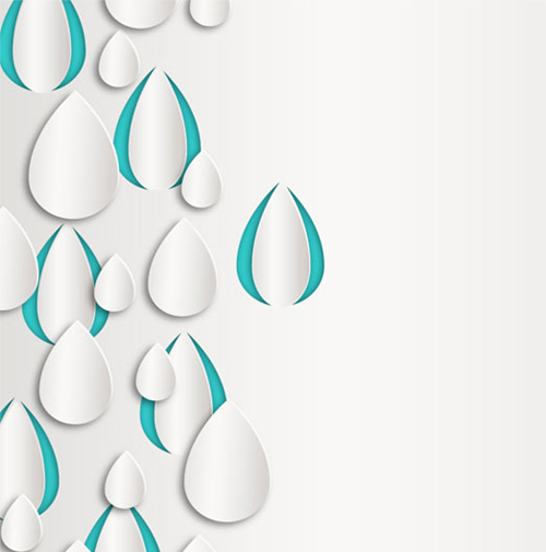 Create a Dimensional Raindrop Pattern in Adobe Illustrator