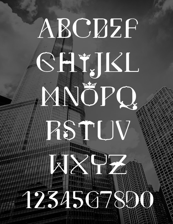 Valencia Font Letters