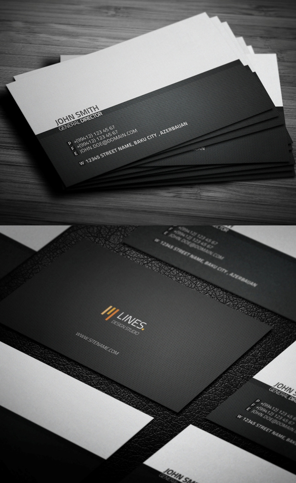 Business Cards Design: 50+ Amazing Examples to Inspire You - 32