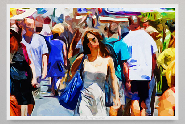 Simple Impressionist is a Photoshop action