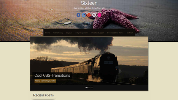 Sixteeen free WordPress themes