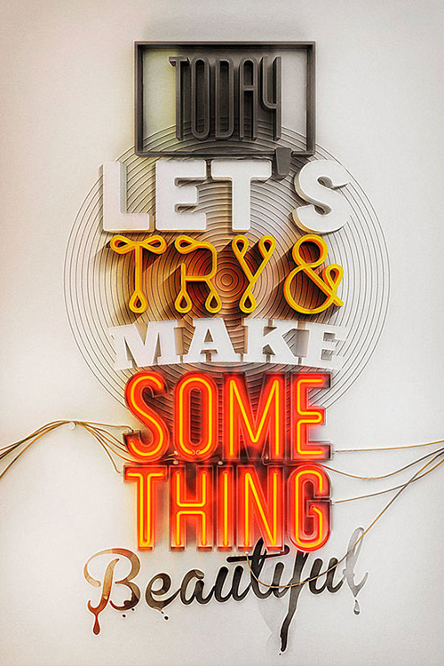 Typography Posters: 30 Motivational and Inspiring Quotes - 18