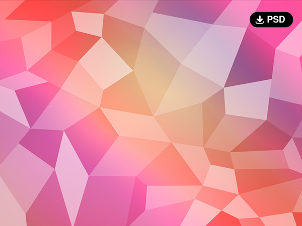 Free PSD Polygon Backgrounds Abstract Art