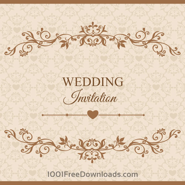 Free Download Wedding Vector Illustration