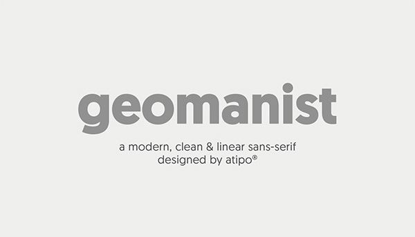 Geomanist free font