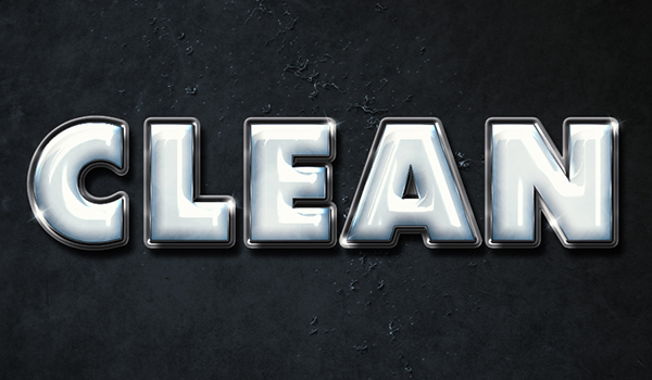 How to Create a Clean, Glossy Plastic Text Effect in Adobe Photoshop