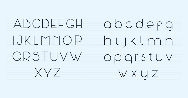 Saigonese Font Letters