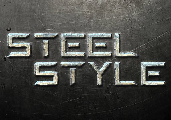 How to Create a Steel Text Effect in Photoshop