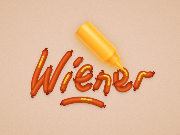 How to Create a Fun Wiener Text Effect in Adobe Illustrator