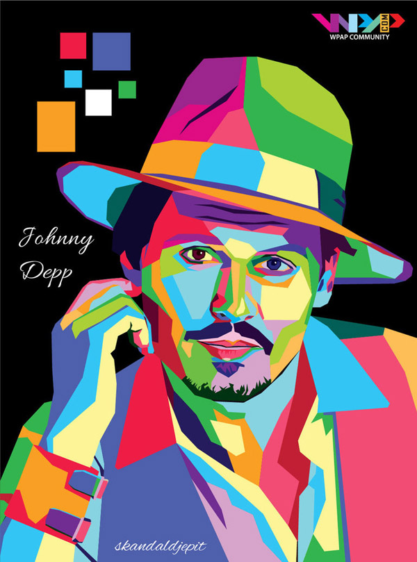 Johnny Depp WPAP by skandaldjepit