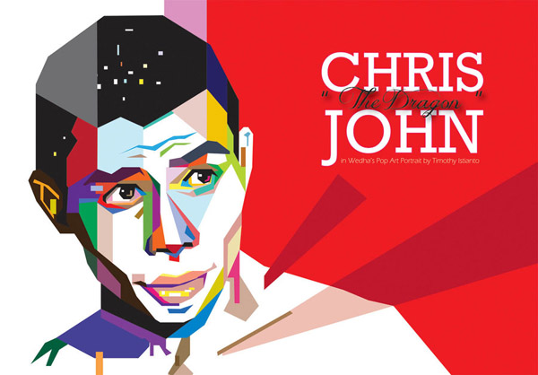Chris John in WPAP by TheMbamoeVectory