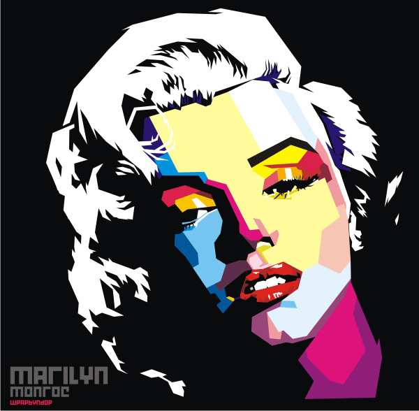 Marilyn Monroe WPAP by ndop
