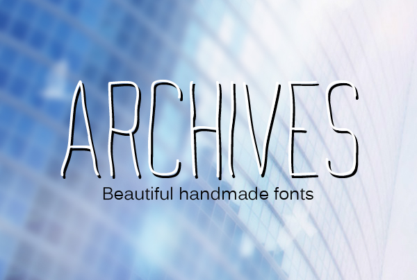Archives Free Font