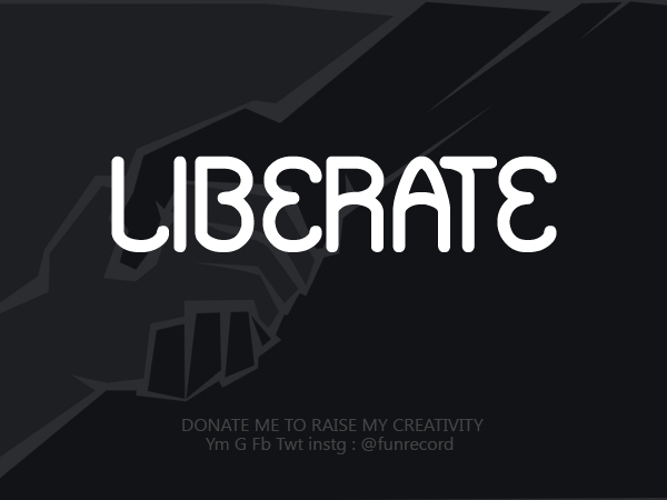 Liberate rounded free font