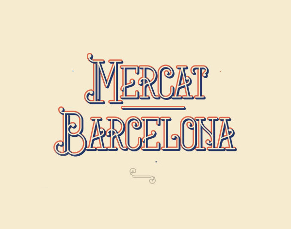 Mercat Barcelona Free Font