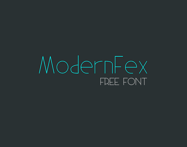 ModernFex Free Font