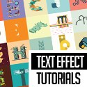 Post thumbnail of 25 Amazing Text Effect Photoshop & Illustrator Tutorials