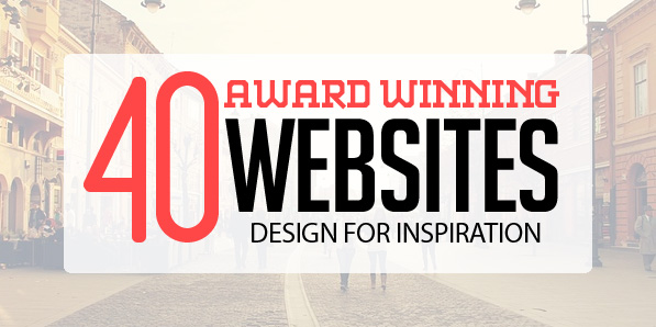 40 Fresh Award Winning Websites for Inspiration