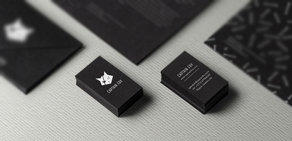 Captain Fry corporate Identity Business Card