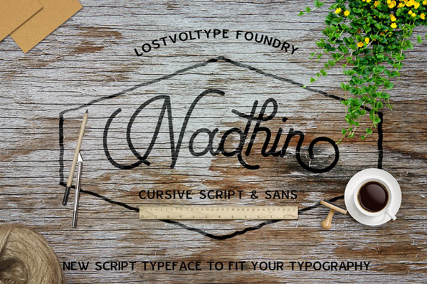 Nadhin Script & Sans