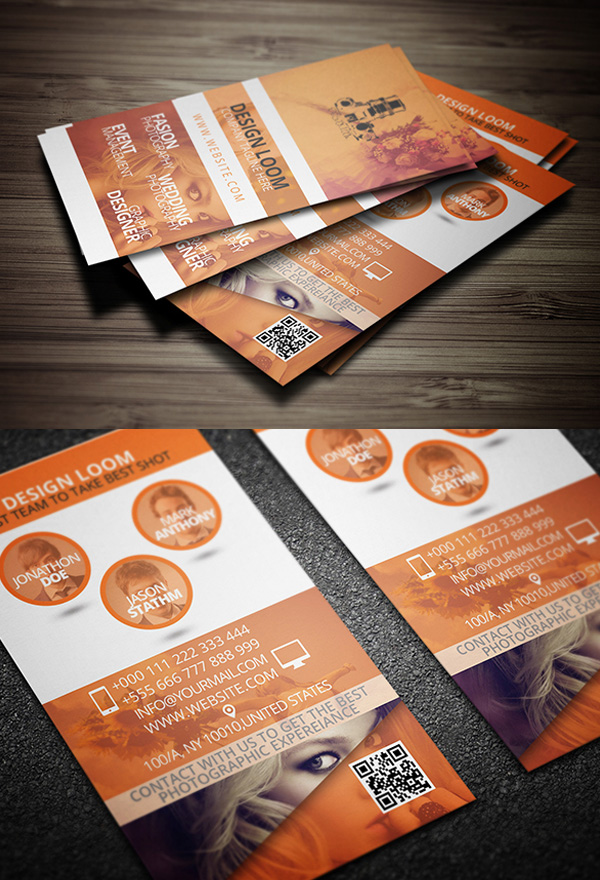 Print Ready Photogrpahy Business Card Template Free