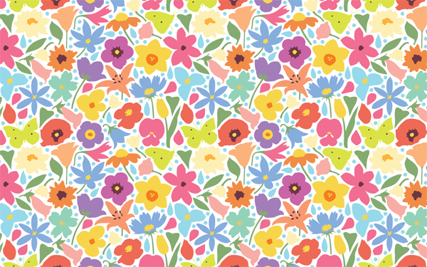 Free Floral Pattern