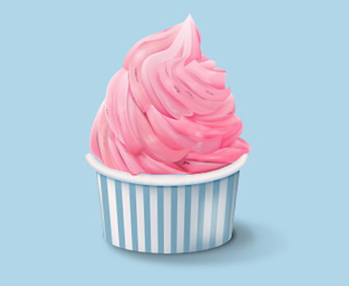 Draw a Delicious Ice Cream Icon in Photoshop