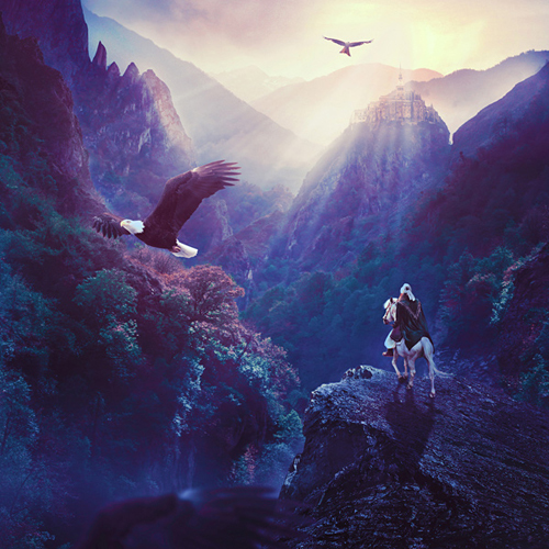 Create a Fantasy Landscape Matte Painting in Adobe Photoshop