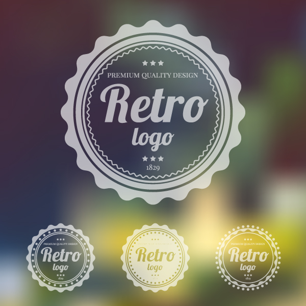 Create a Retro Logotype on a Blurred Background in Adobe Illustrator