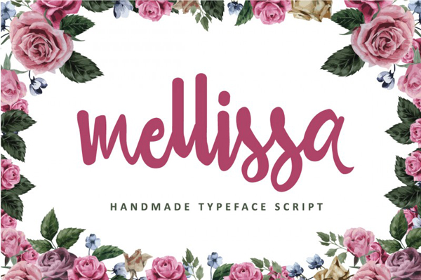 Mellissa Script Handmade Typeface