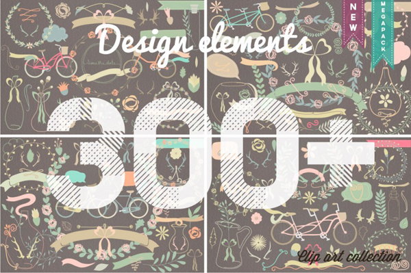 300+ Design Elements
