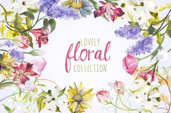 The Lovely Floral Collection