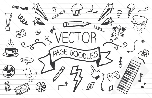 Vector Page Doodles