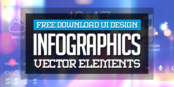 Free Infographic Vector Graphics and Vector Art for UI Design
