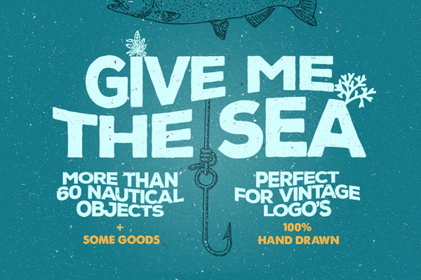 Give Me The Nautical Hand Drawn Pack