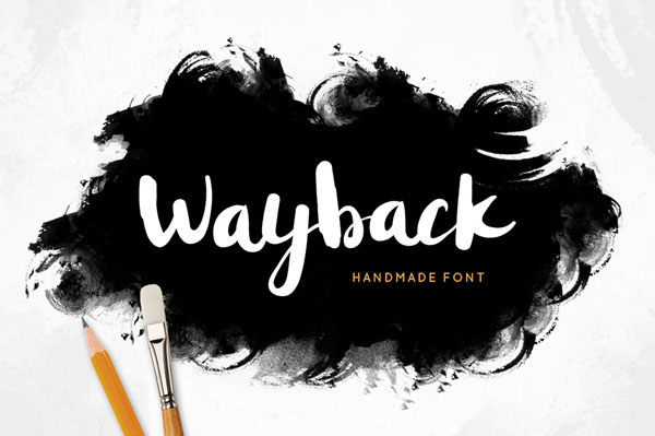 Wayback font is a carefully crafted font
