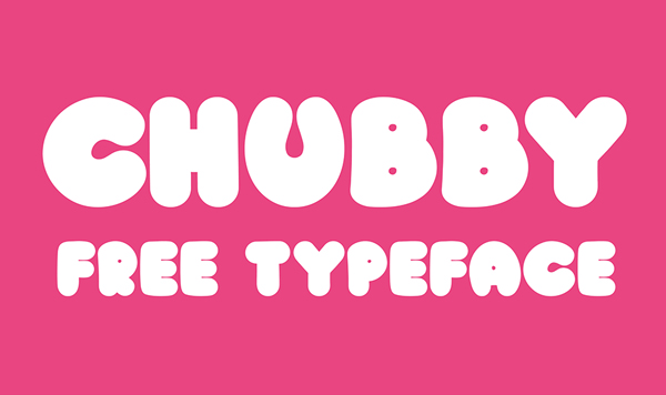 Chubby free fonts