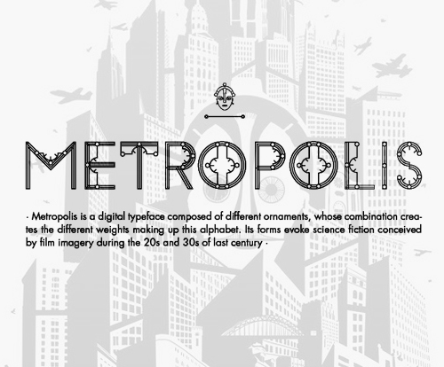 Metropolis Free Font